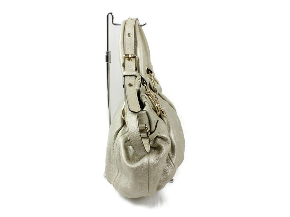 Celine GoldBeautiful Leather Bag Pillow